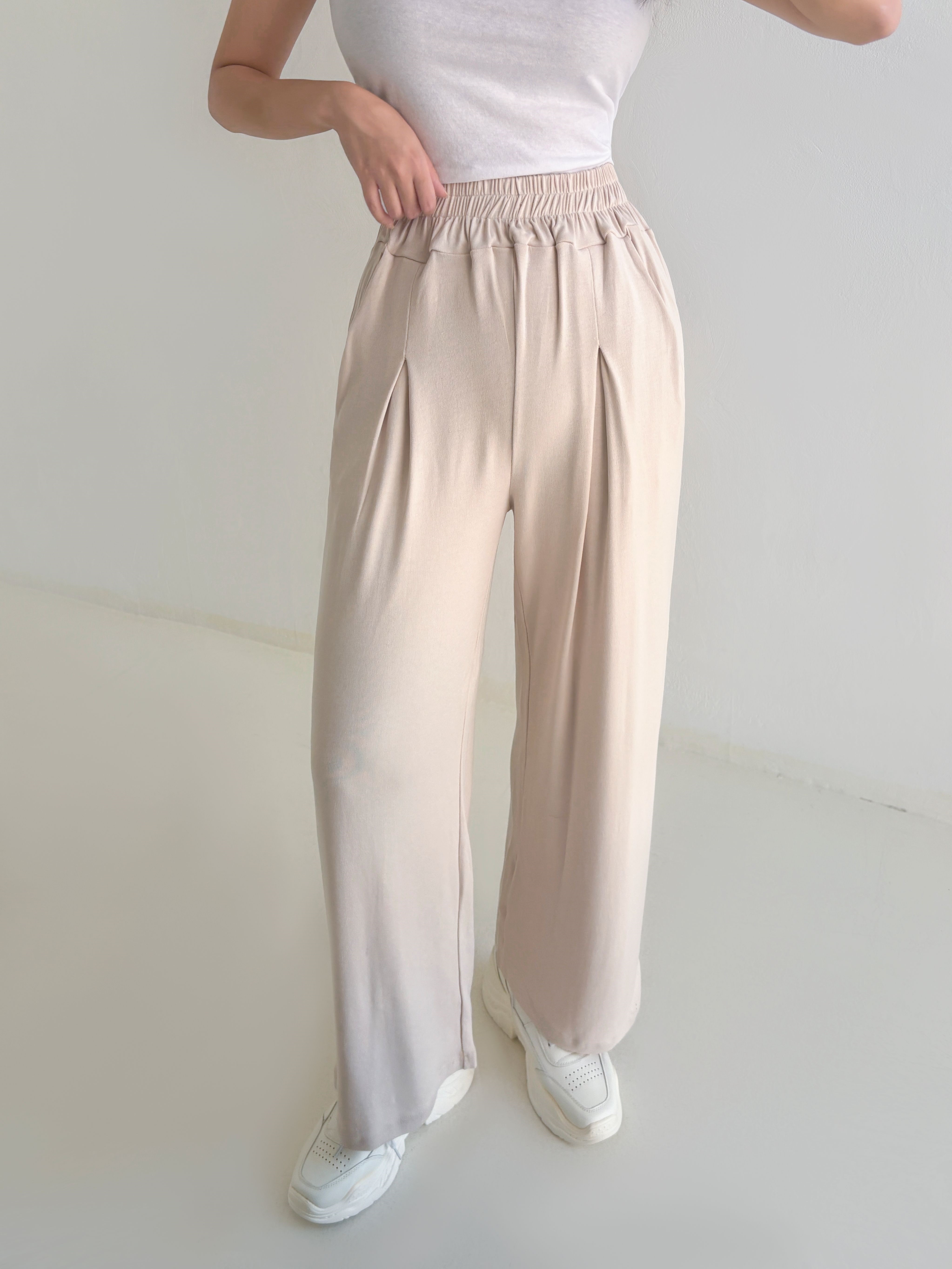 ワンタックウエストゴムワイドパンツ | 詳細画像17