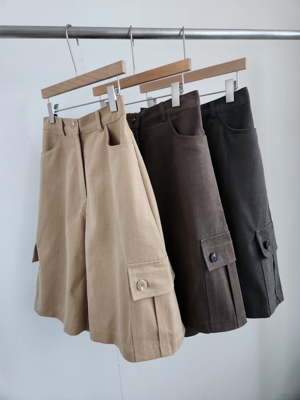 バックゴムカーゴバミューダパンツ | 詳細画像13