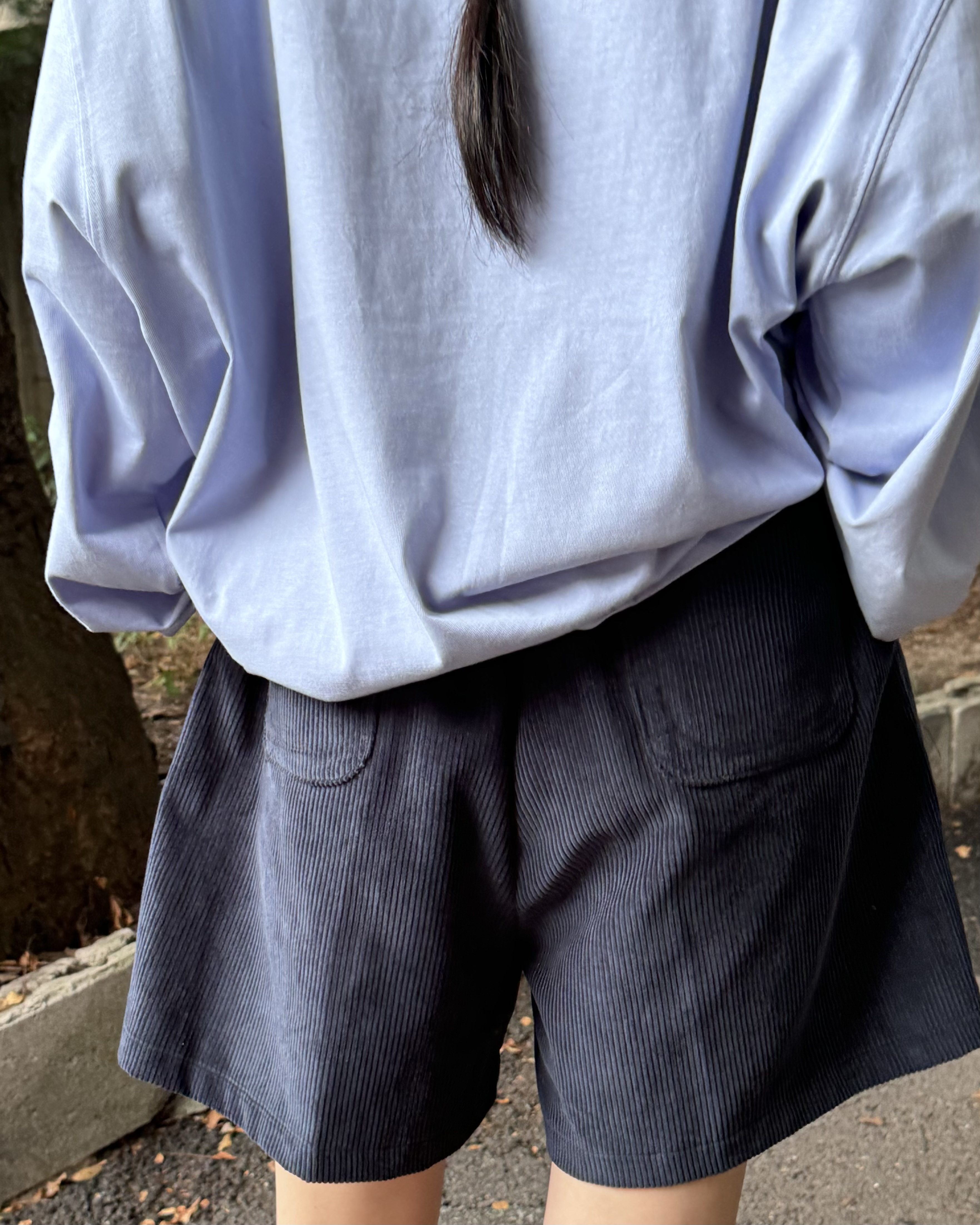 コーデュロイセンタープレスショートパンツ | 詳細画像4
