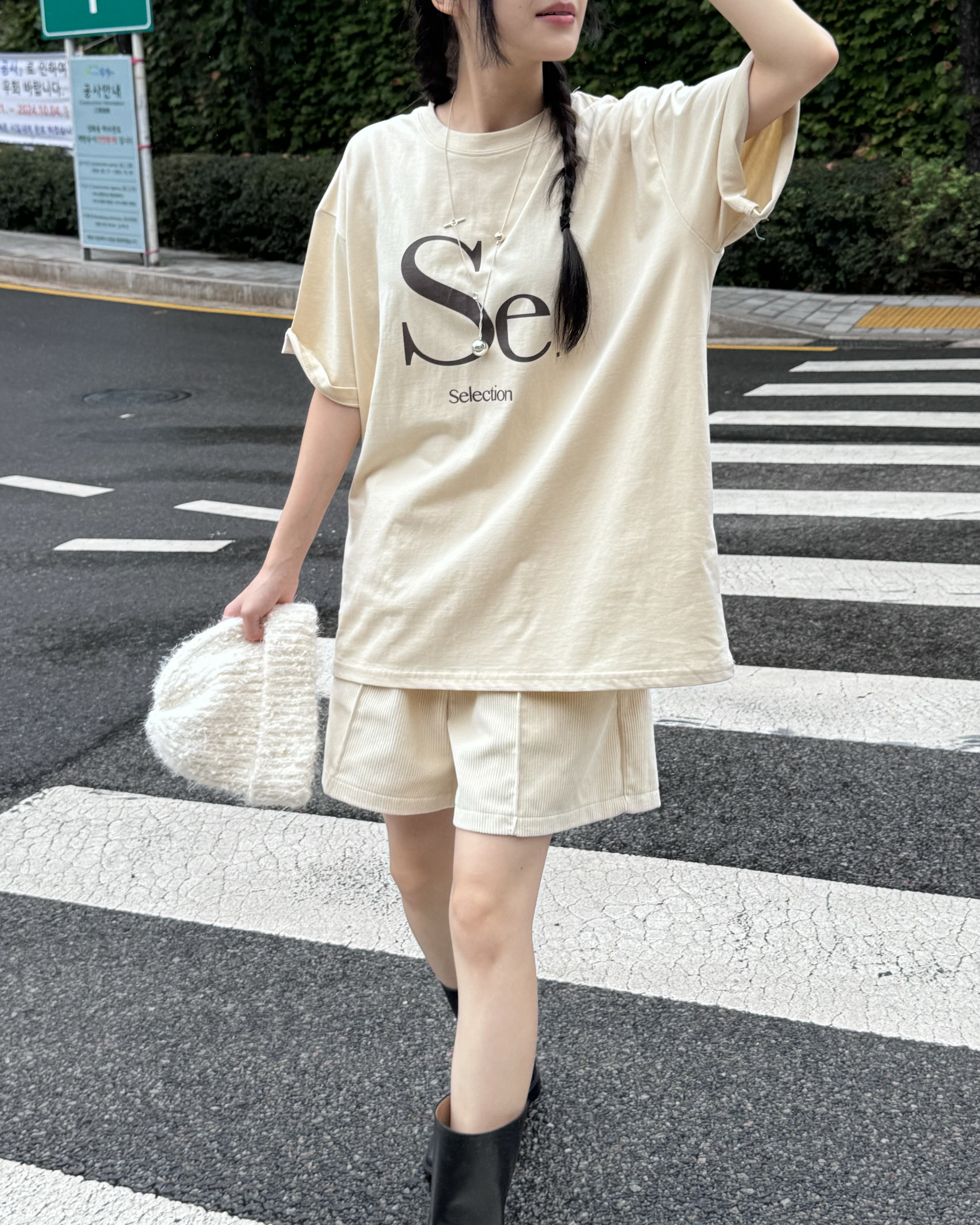 コーデュロイセンタープレスショートパンツ | 詳細画像8