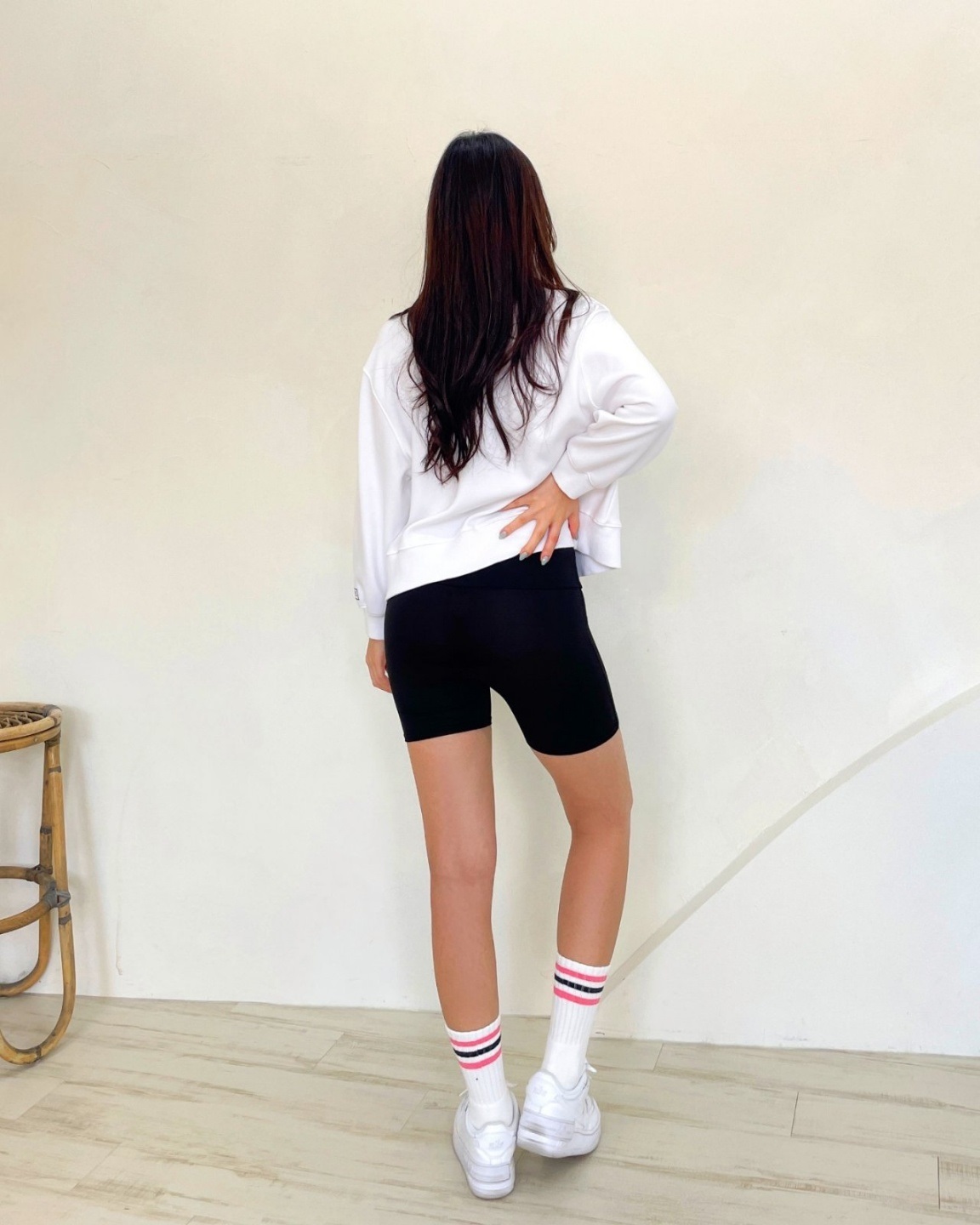 ハイウエストウォーム3分丈レギンス | 詳細画像12