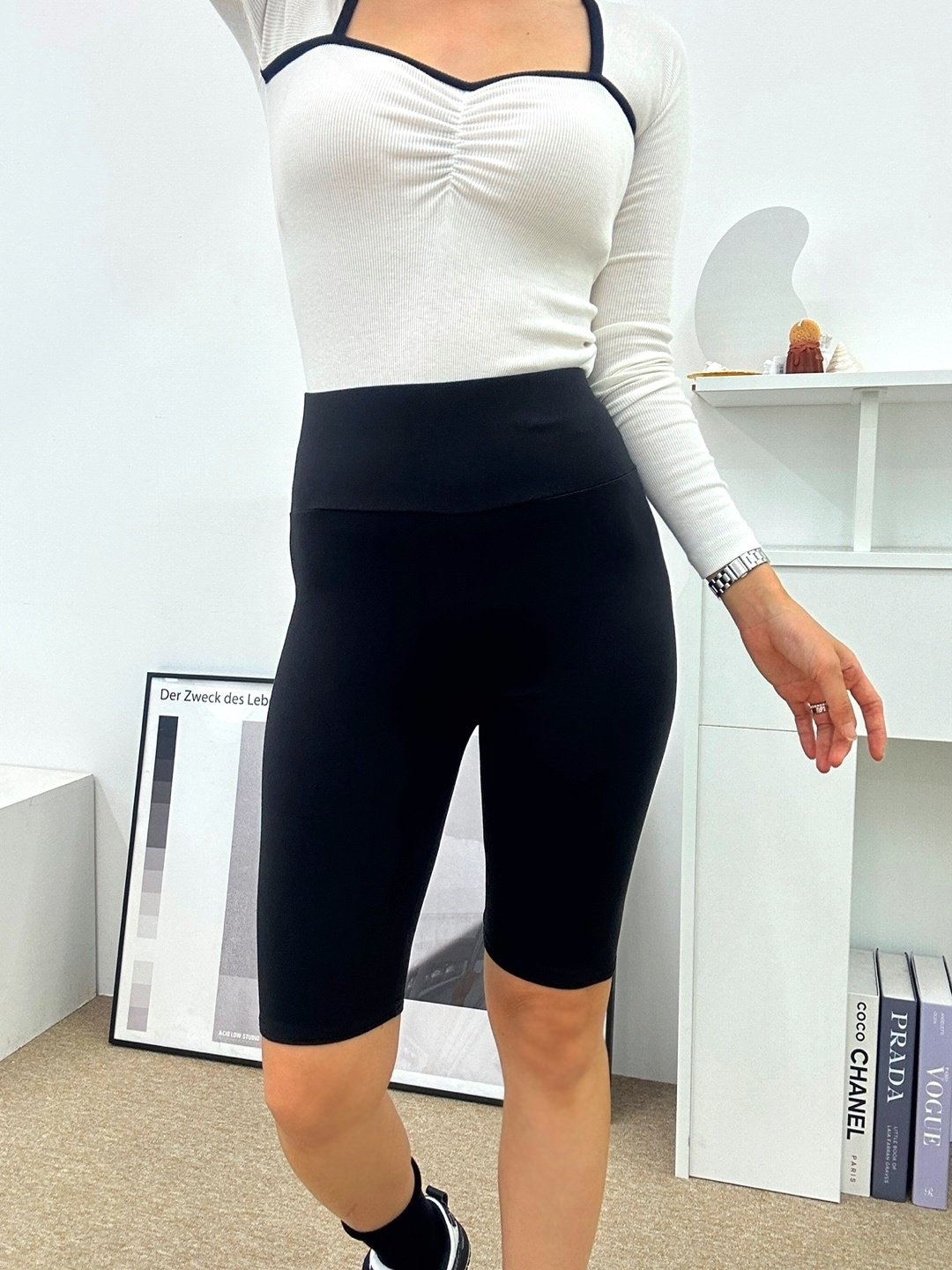 ハイウエストウォーム5分丈レギンス | 詳細画像8