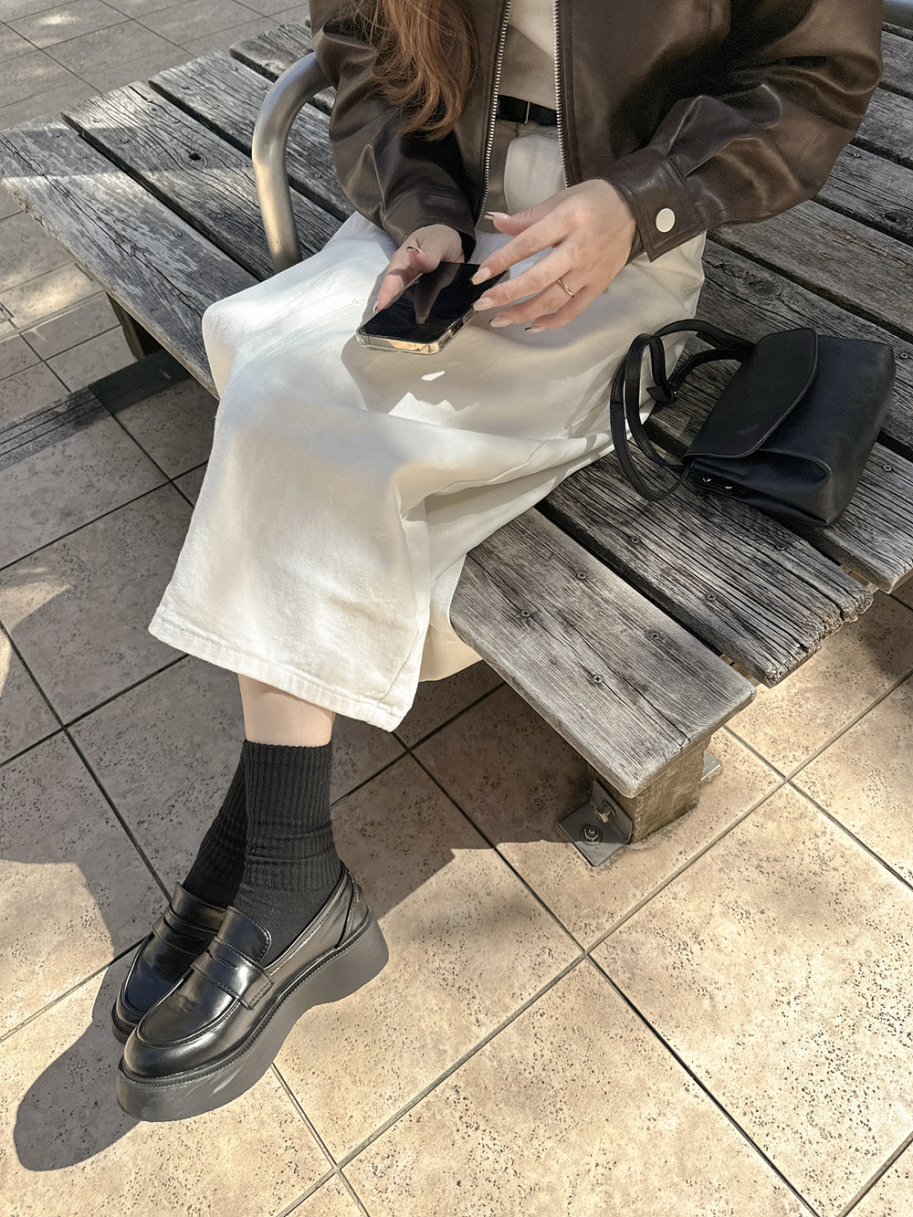 バックスリットデニムスカート | 詳細画像11