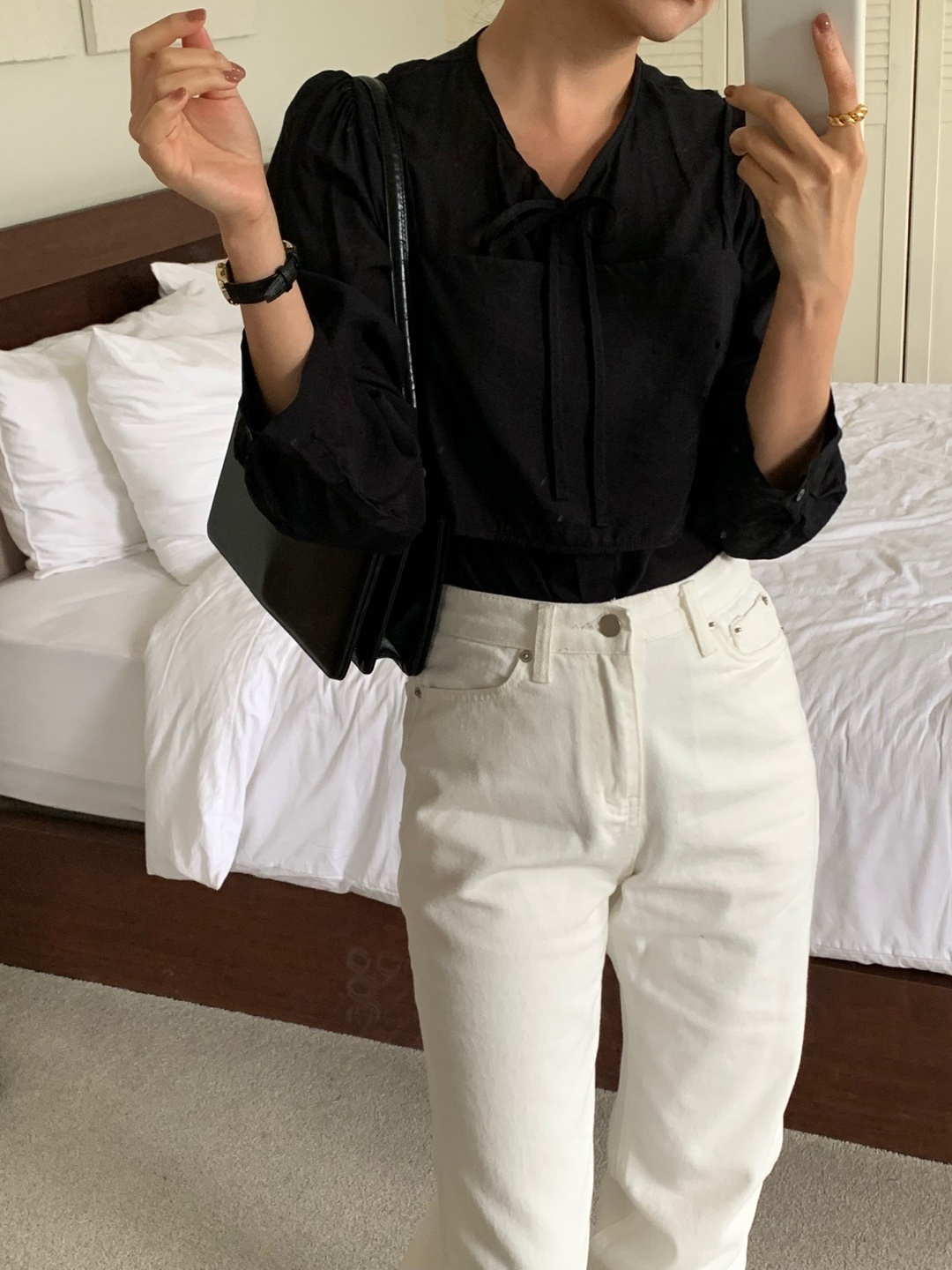 リボンビスチェ&パフブラウスSET | 詳細画像7