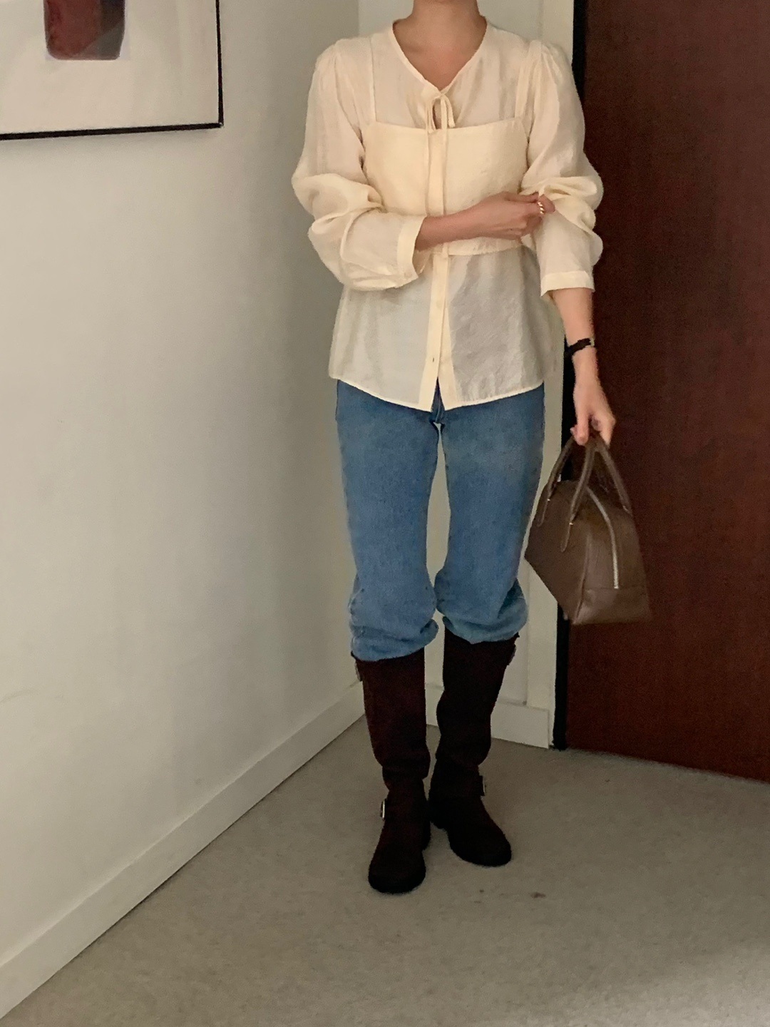 リボンビスチェ&パフブラウスSET | 詳細画像8