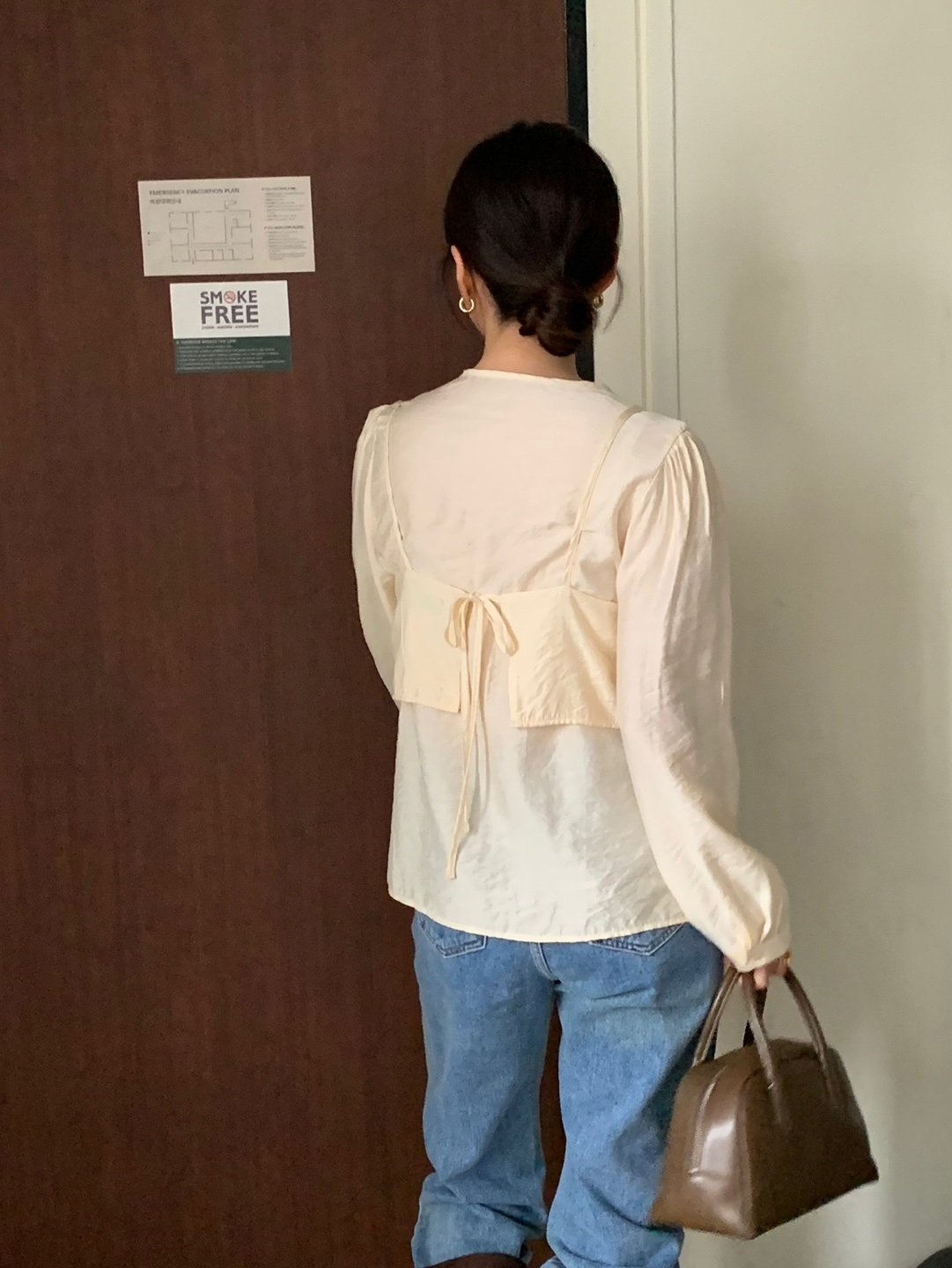 リボンビスチェ&パフブラウスSET | 詳細画像9