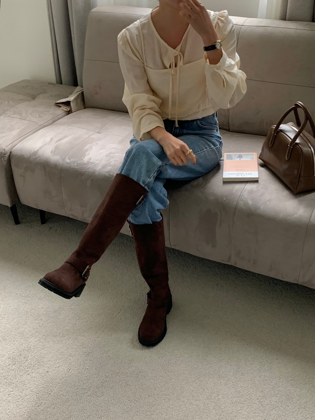 リボンビスチェ&パフブラウスSET | 詳細画像10