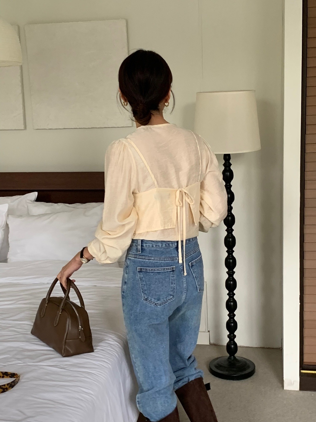 リボンビスチェ&パフブラウスSET | 詳細画像14