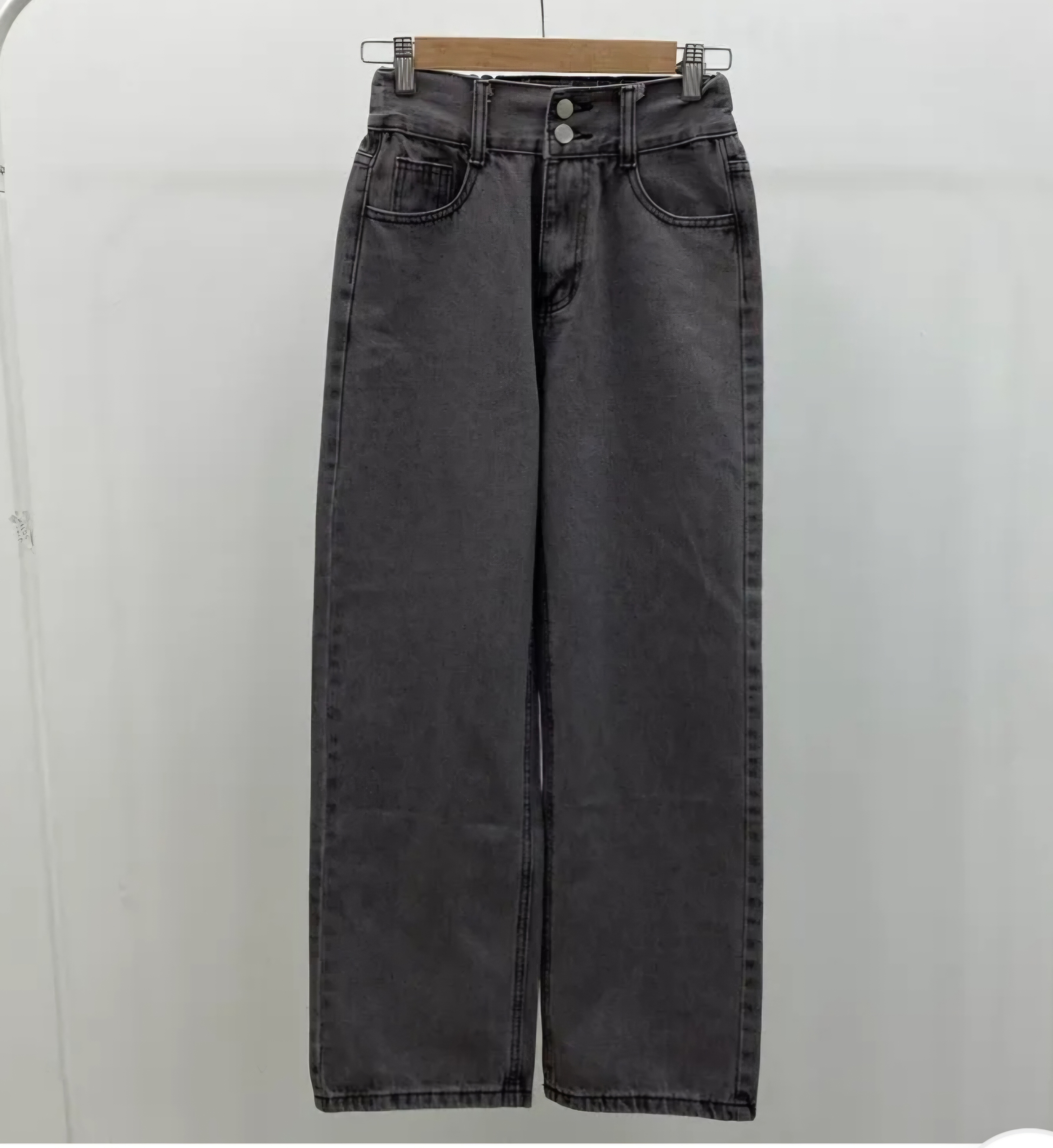 バックゴムツーボタンデニムパンツ | 詳細画像16
