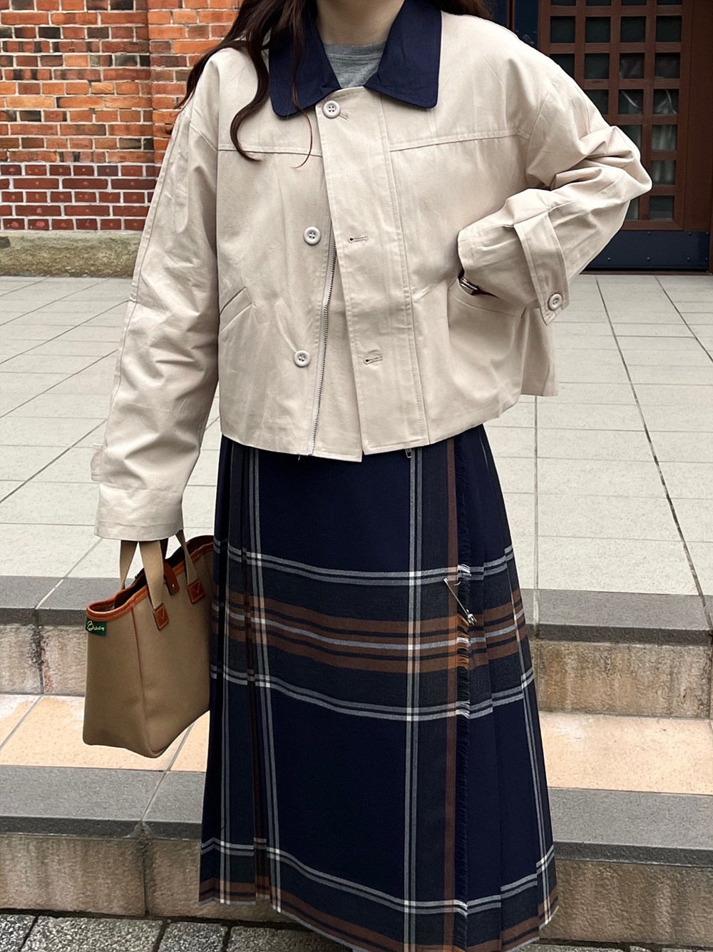 バイカラーショートジャンパー | 詳細画像2