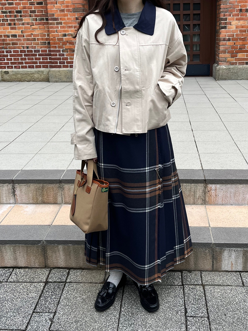 バイカラーショートジャンパー | 詳細画像4