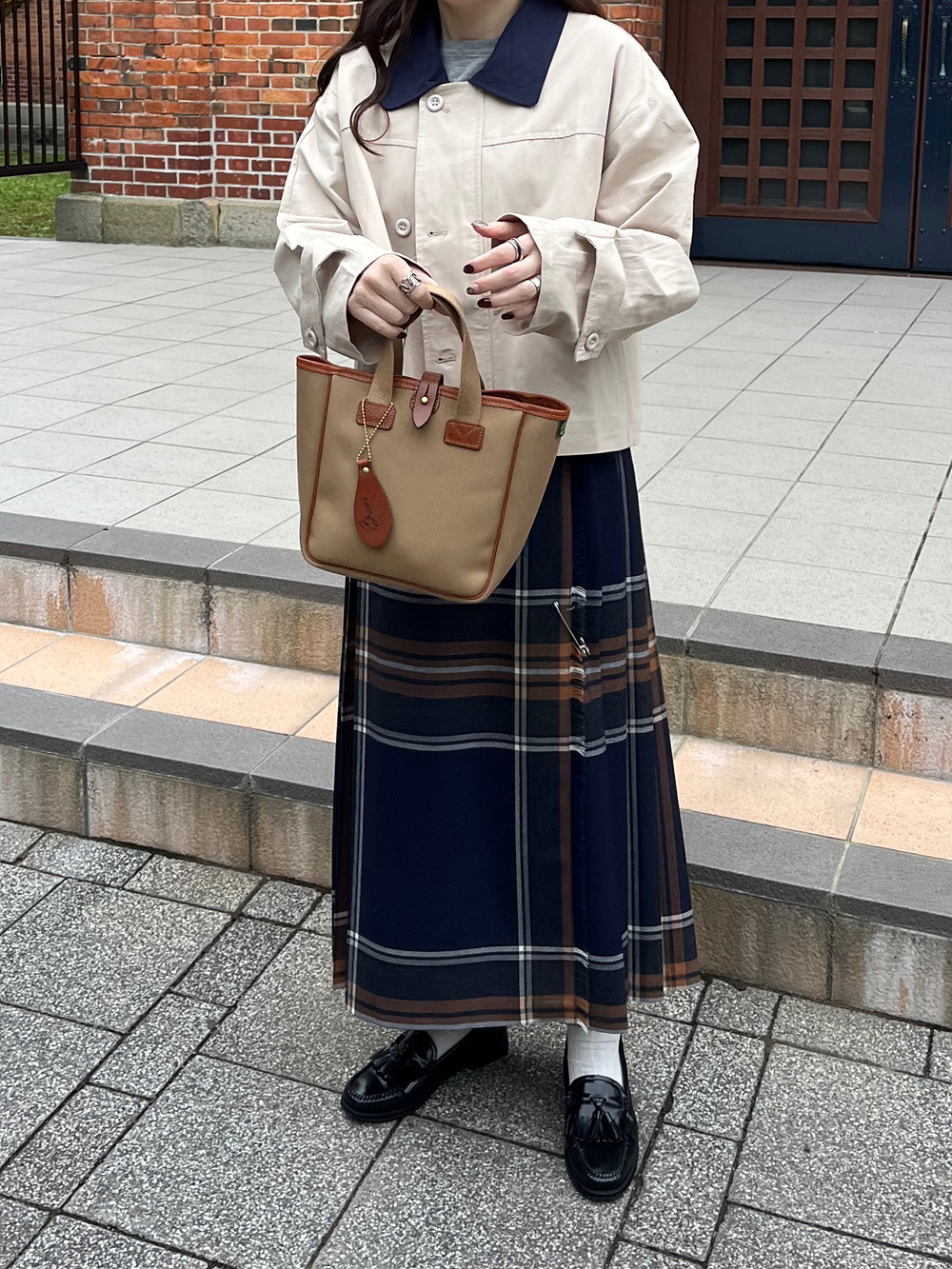 バイカラーショートジャンパー | 詳細画像5