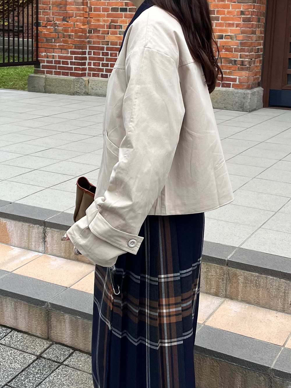 バイカラーショートジャンパー | 詳細画像8