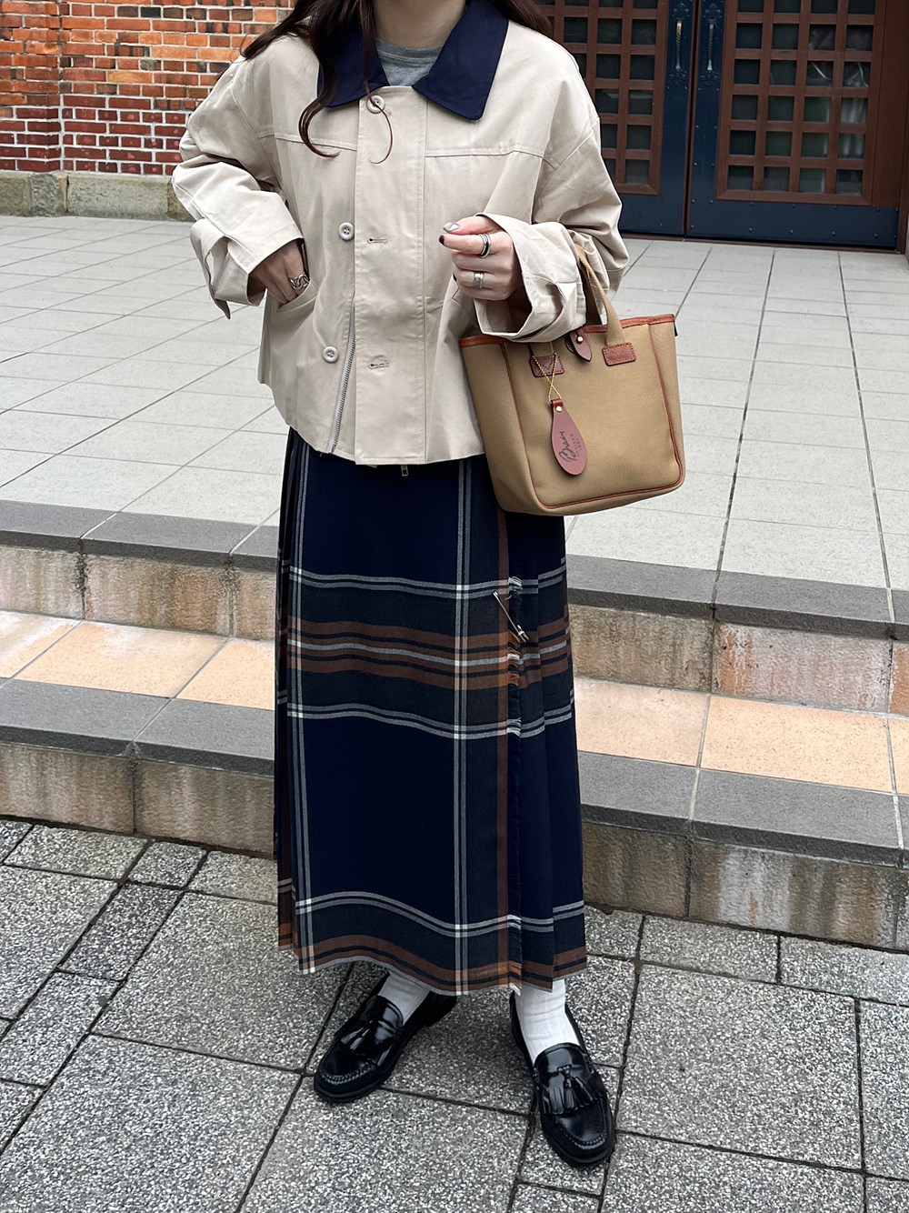 バイカラーショートジャンパー | 詳細画像9