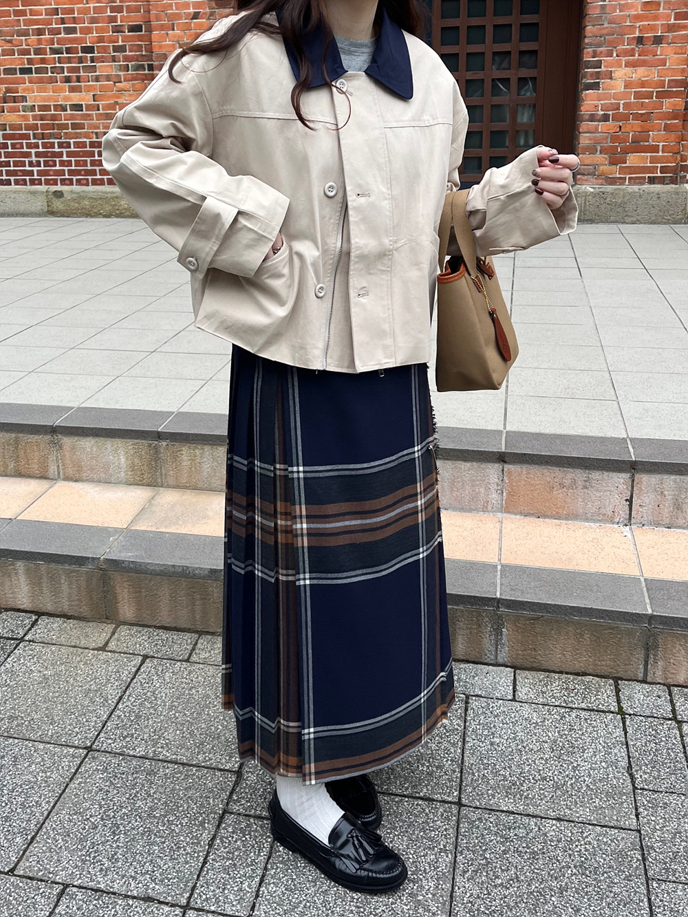 バイカラーショートジャンパー | 詳細画像10