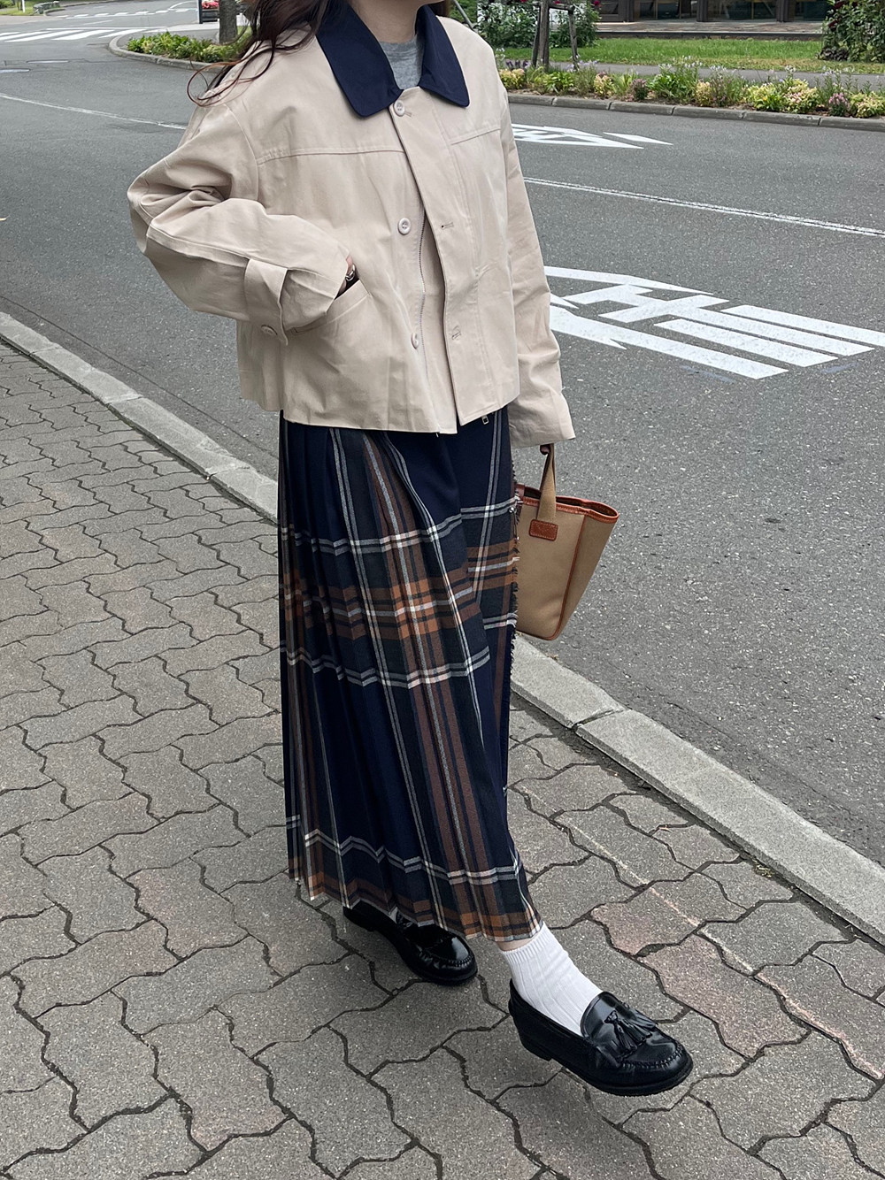 バイカラーショートジャンパー | 詳細画像12