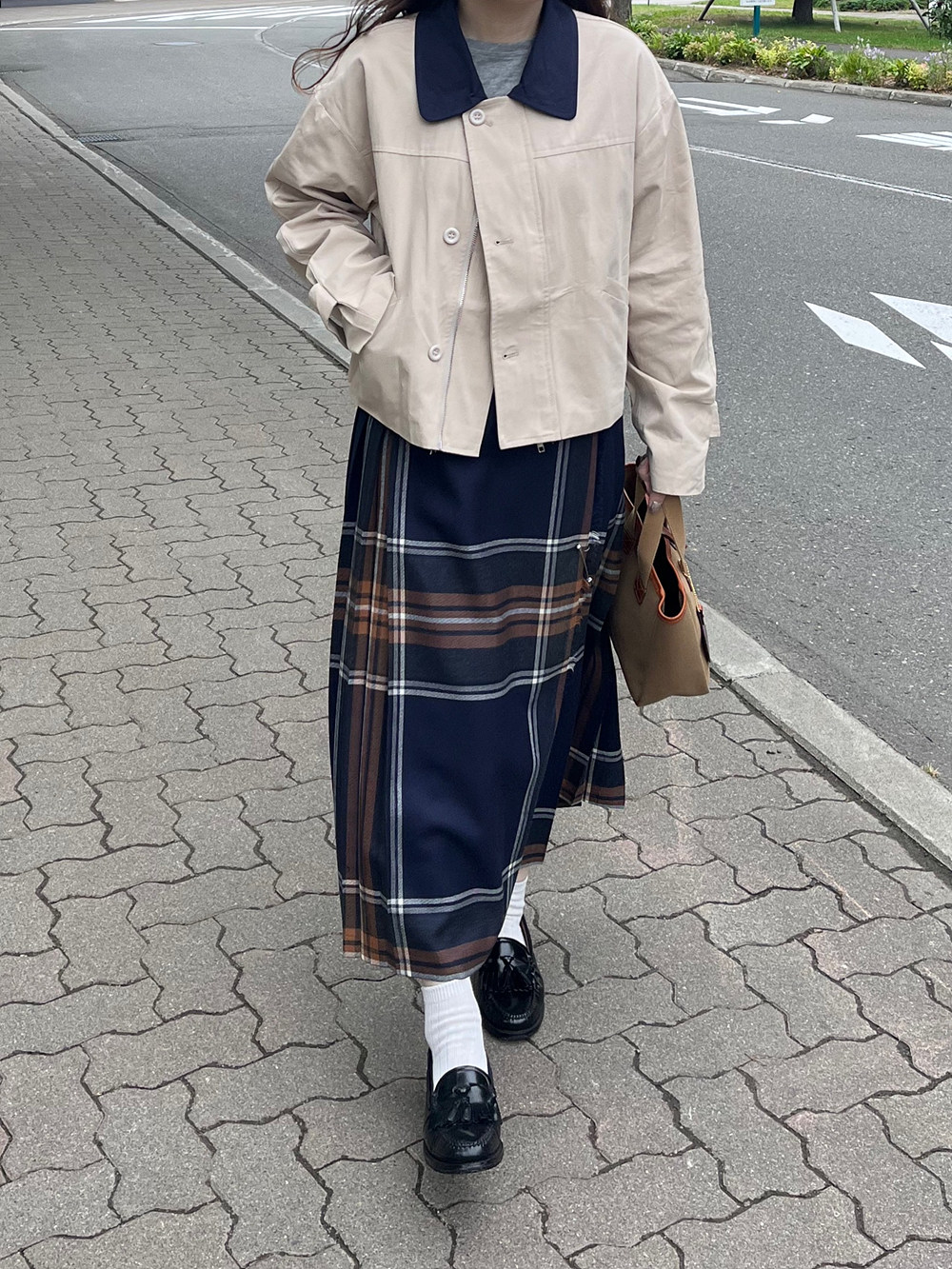 バイカラーショートジャンパー | 詳細画像18