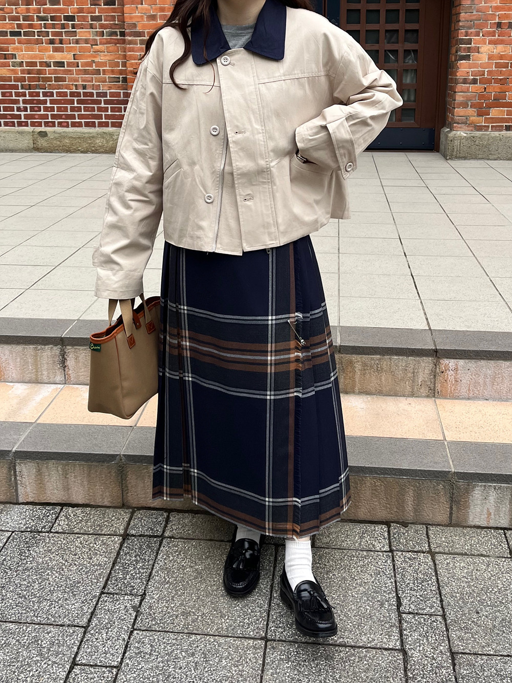 バイカラーショートジャンパー | 詳細画像20