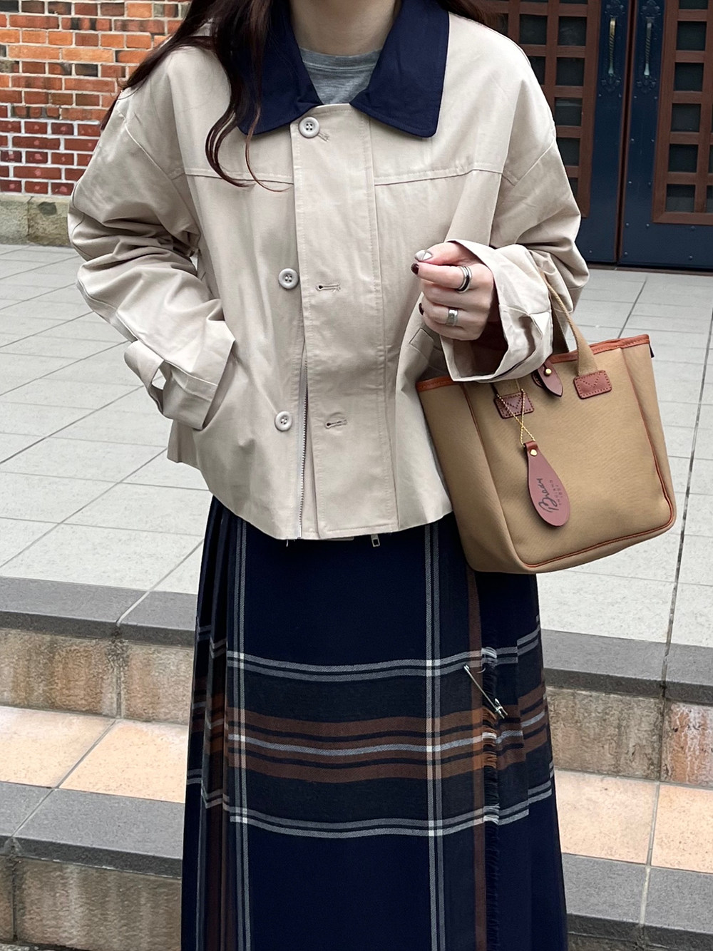 バイカラーショートジャンパー | 詳細画像21