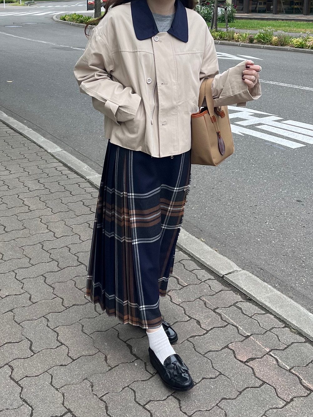 バイカラーショートジャンパー | 詳細画像24