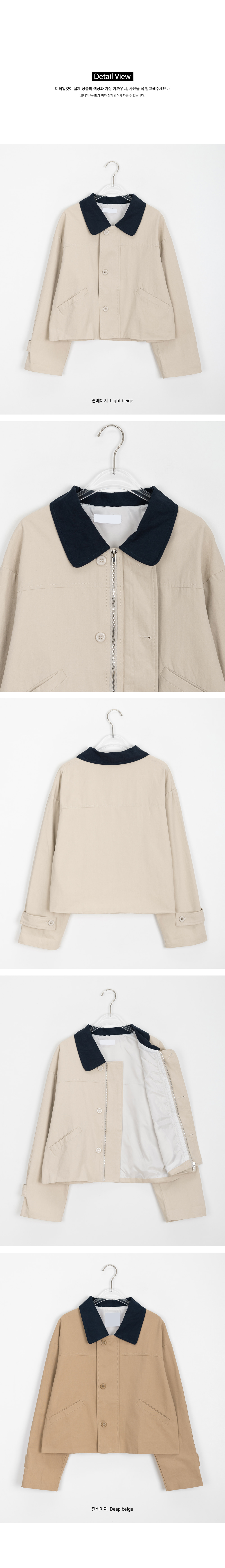 バイカラーショートジャンパー | 詳細画像28