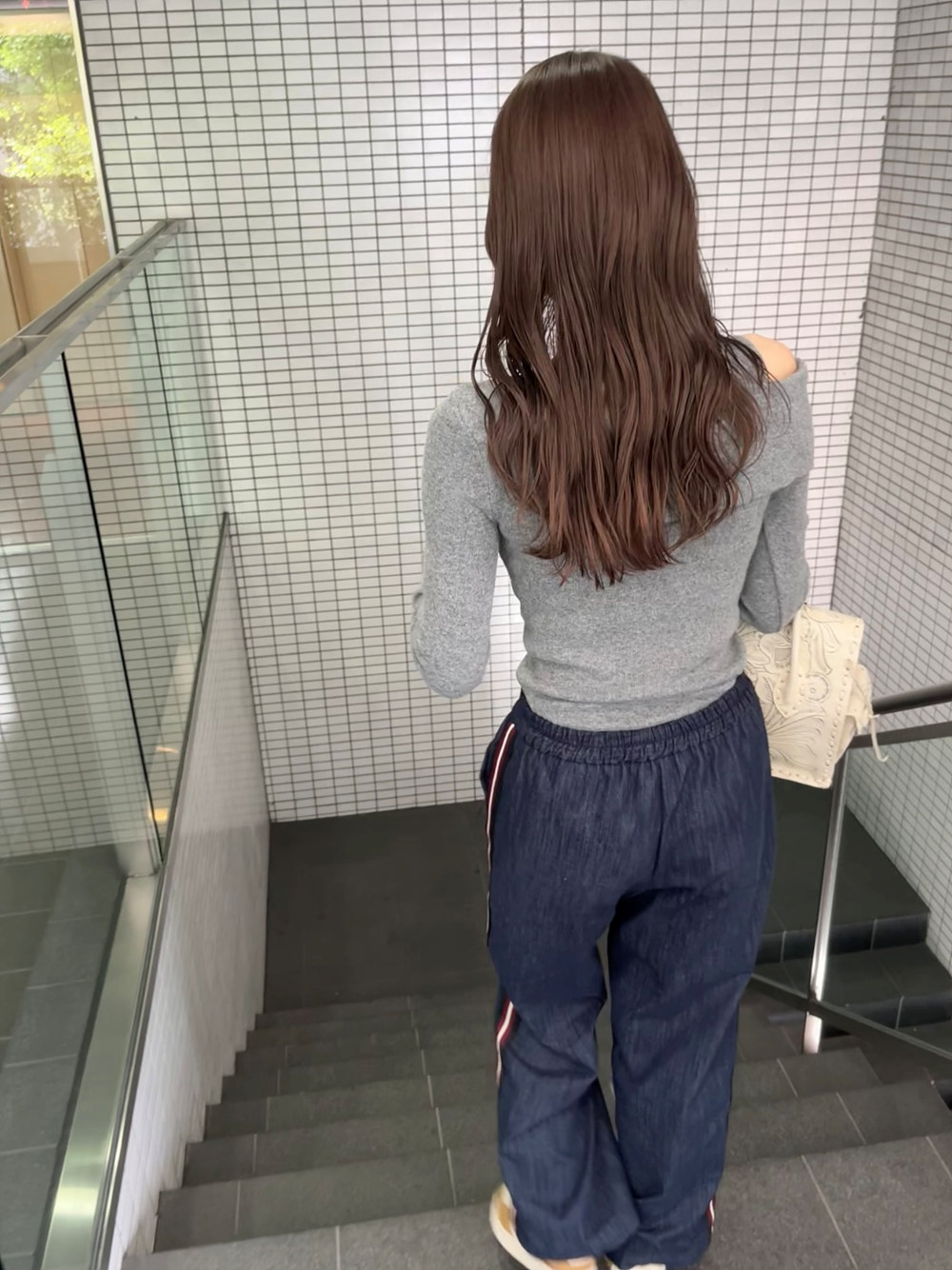 アンバランスワンショル長袖ニット | 詳細画像9