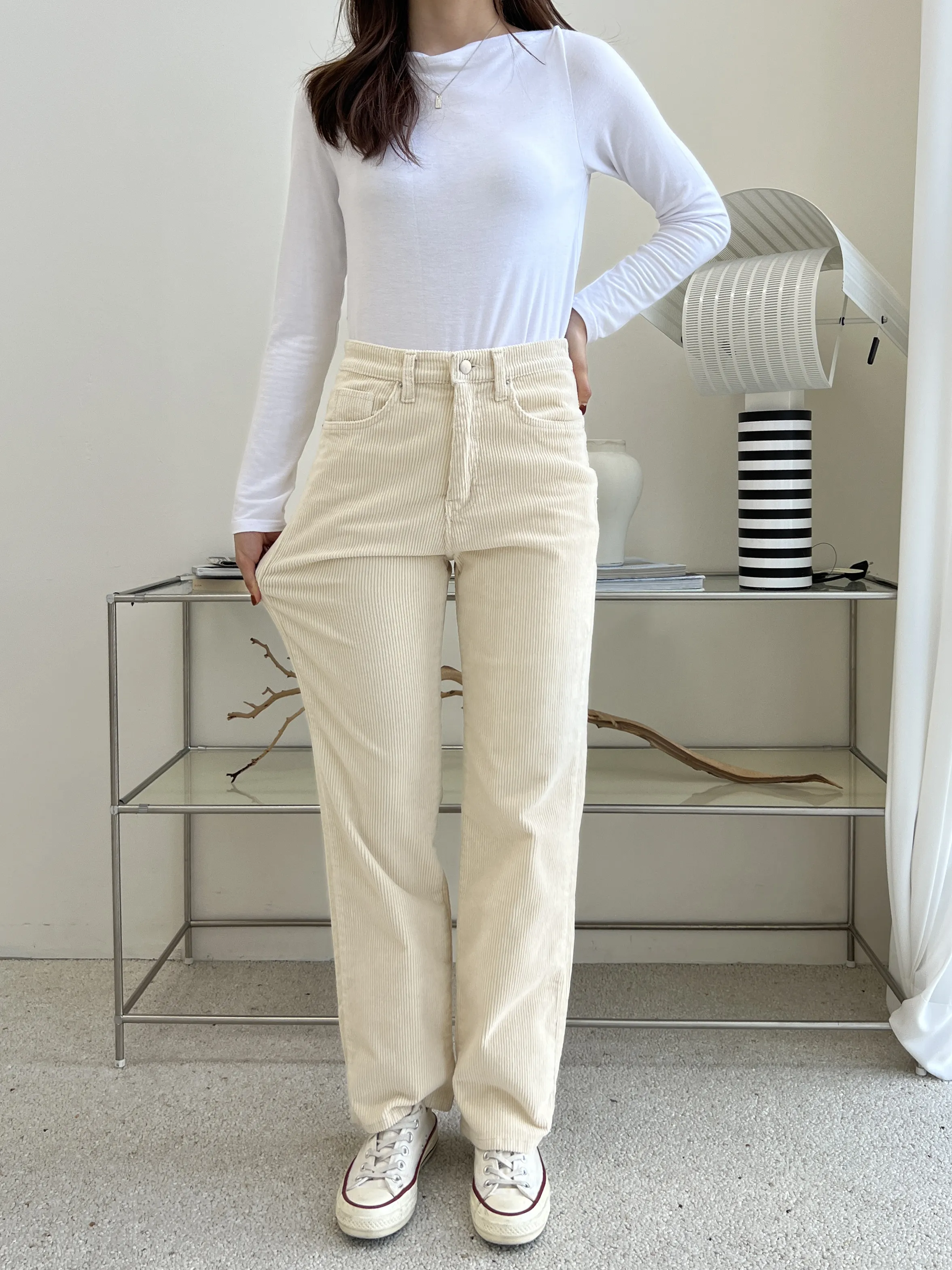 コーデュロイストレートパンツ | 詳細画像1