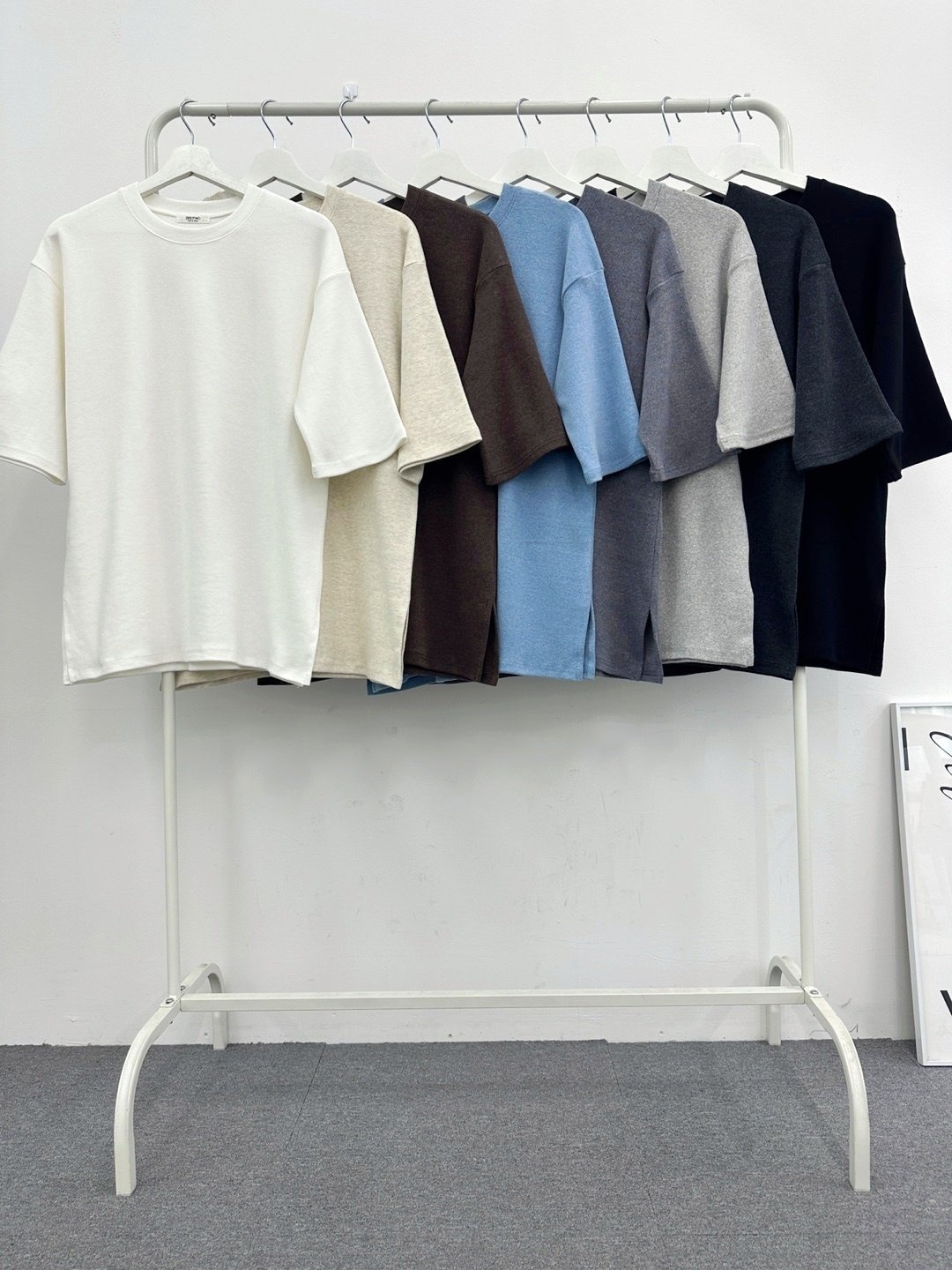 ピーチ起毛スリット半袖Tシャツ | 詳細画像2