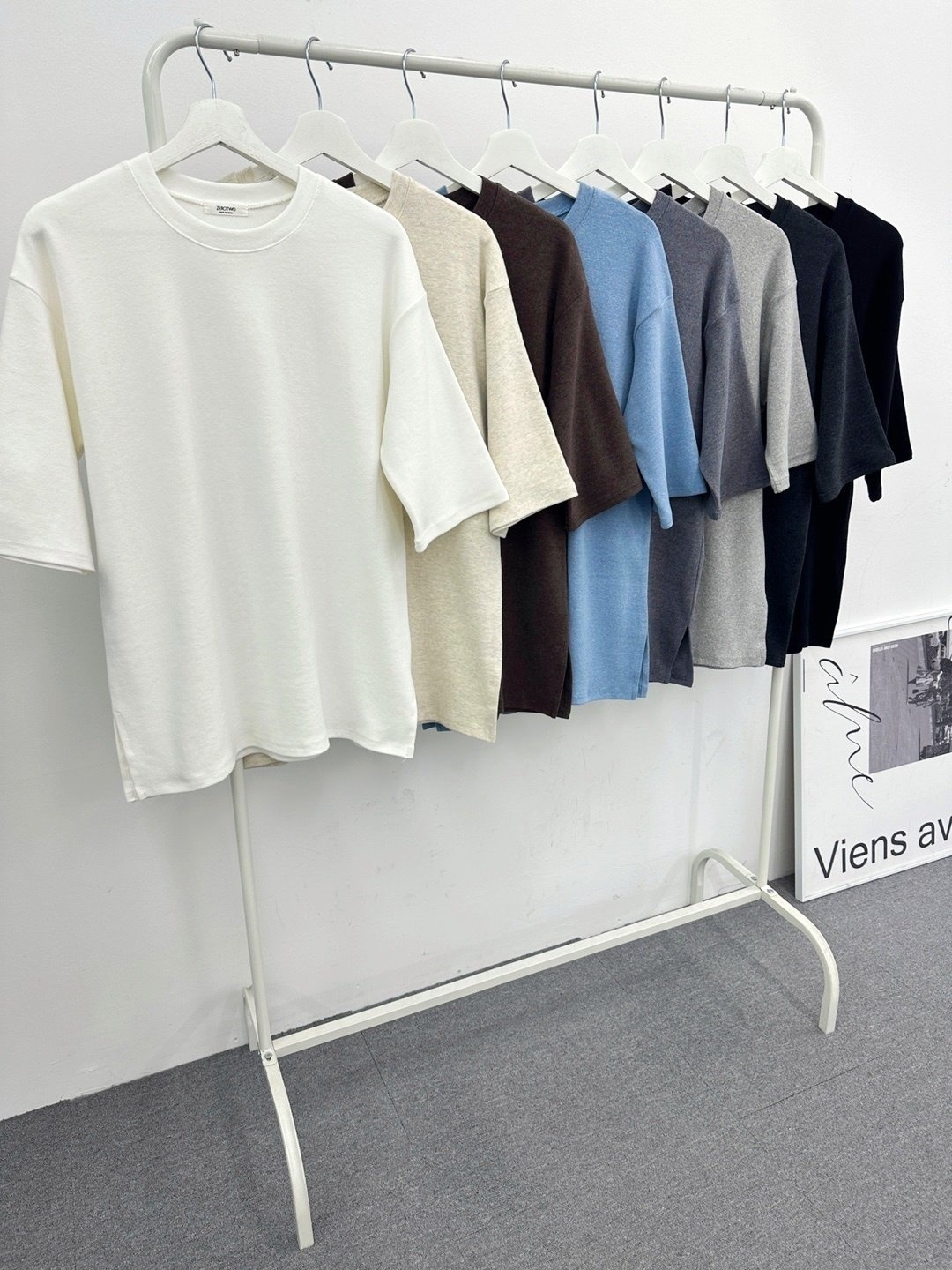 ピーチ起毛スリット半袖Tシャツ | 詳細画像20