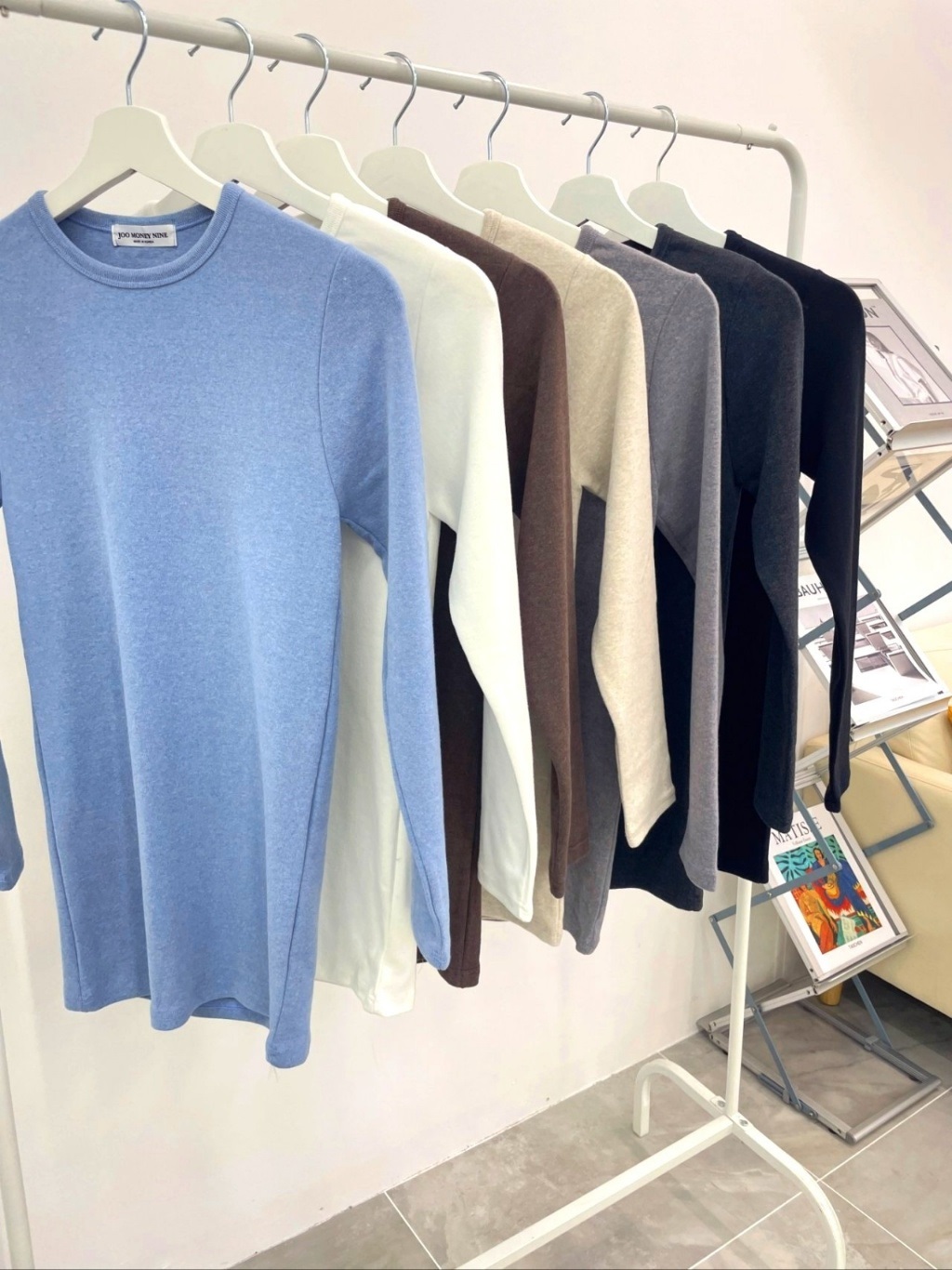 ピーチ起毛スリムロングTシャツ | 詳細画像20