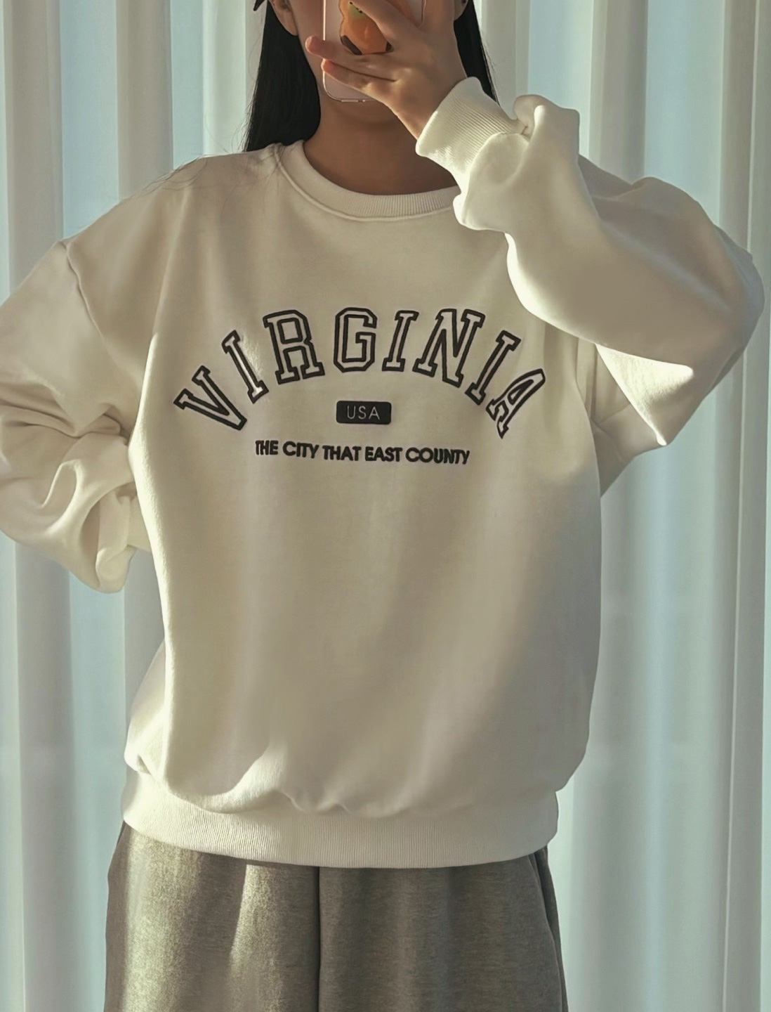 VIRGINIAロゴスウェット&2WAYドロストパンツSET | 詳細画像4