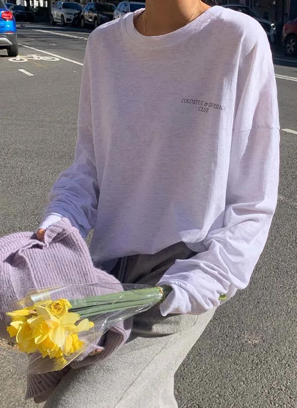 バックCOLORFULプリントボクシーTシャツ | crushj | 詳細画像1