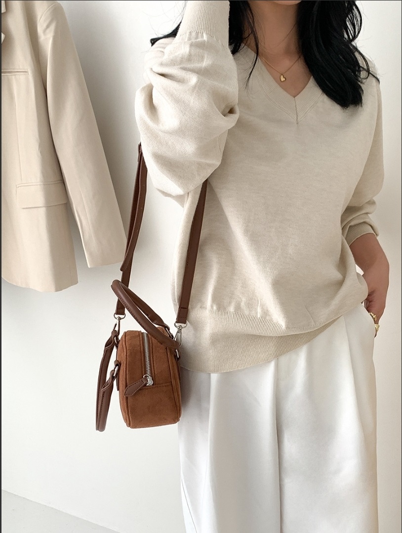 2WAYスエード調オーバルバッグ | 詳細画像2