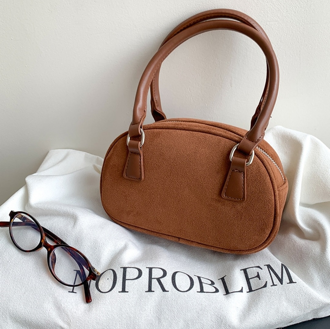 2WAYスエード調オーバルバッグ | 詳細画像6