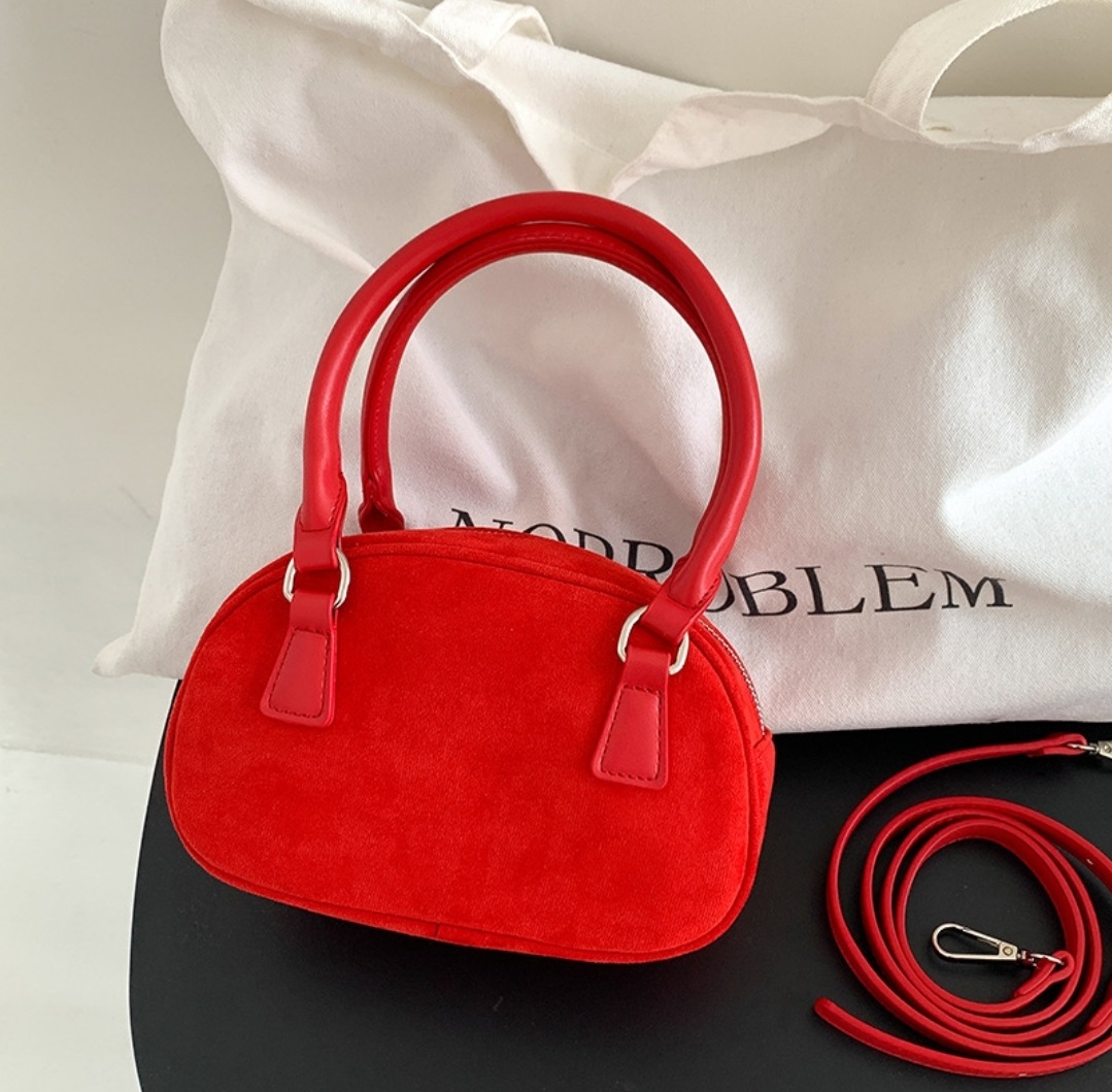 2WAYスエード調オーバルバッグ | 詳細画像7