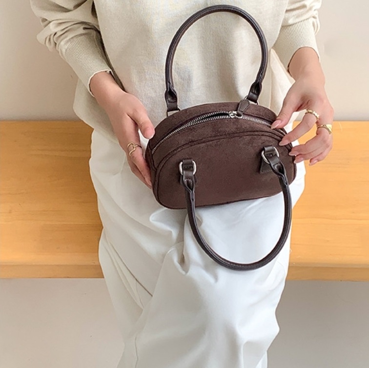 2WAYスエード調オーバルバッグ | 詳細画像9