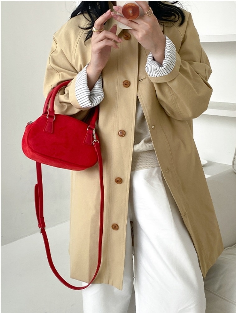 2WAYスエード調オーバルバッグ | 詳細画像10