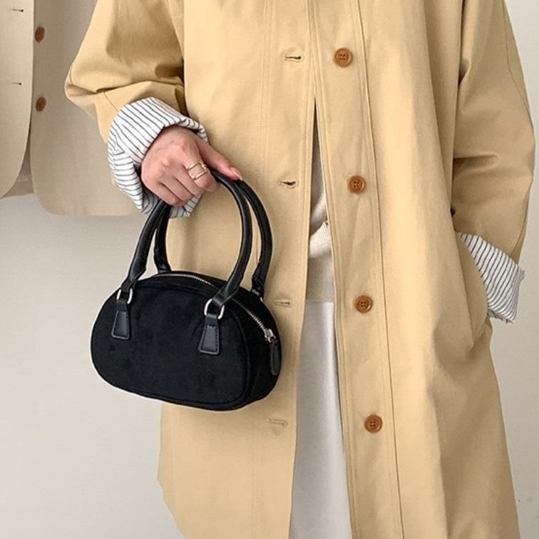 2WAYスエード調オーバルバッグ | 詳細画像12