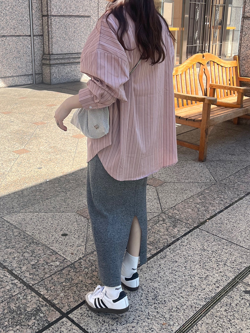 オーバーサイズストライプシャツ | 詳細画像12