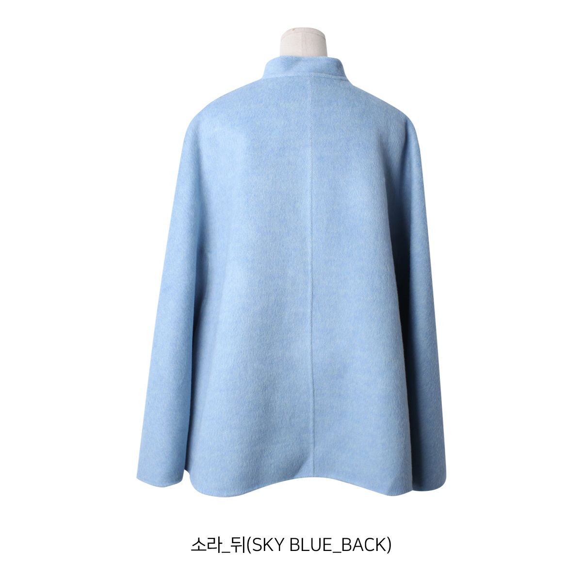 ウール混リボンケープハーフコート | 詳細画像15