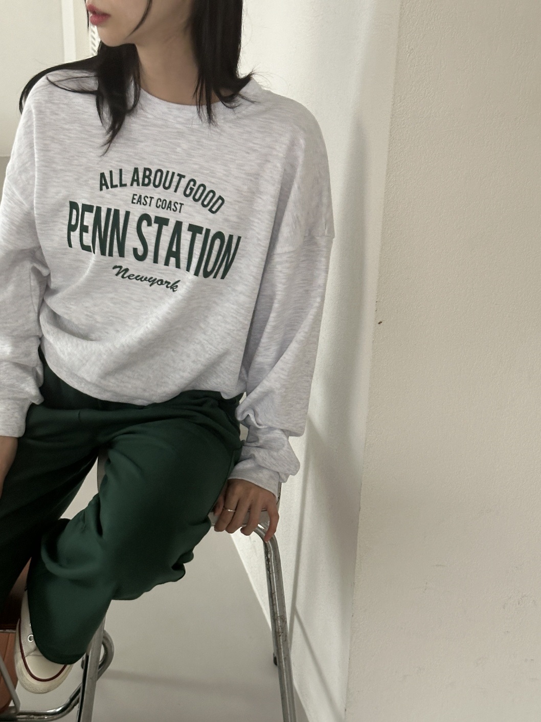 PENN STATIONロゴスウェット&ドロストパンツSET | 詳細画像7