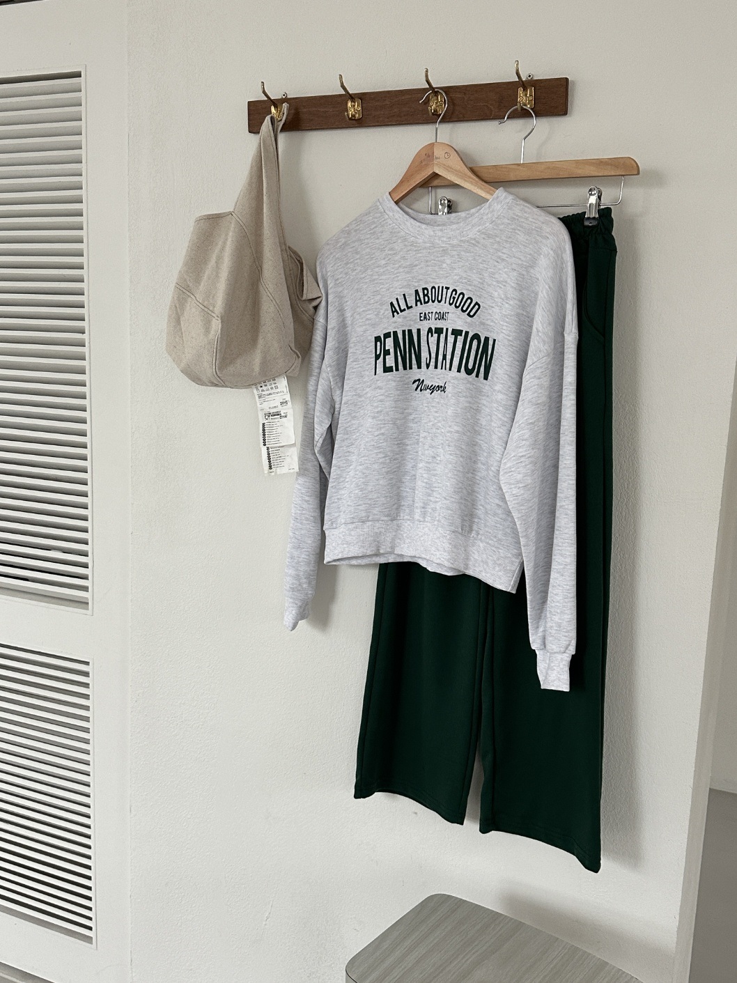 PENN STATIONロゴスウェット&ドロストパンツSET | 詳細画像14