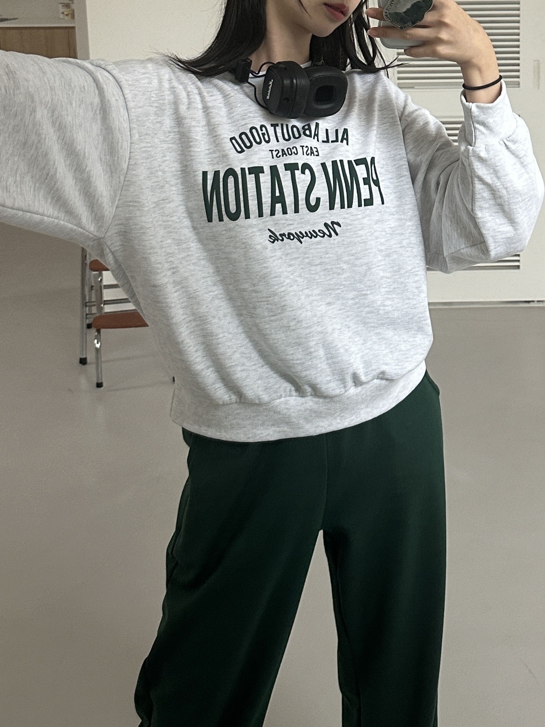 PENN STATIONロゴスウェット&ドロストパンツSET | 詳細画像13