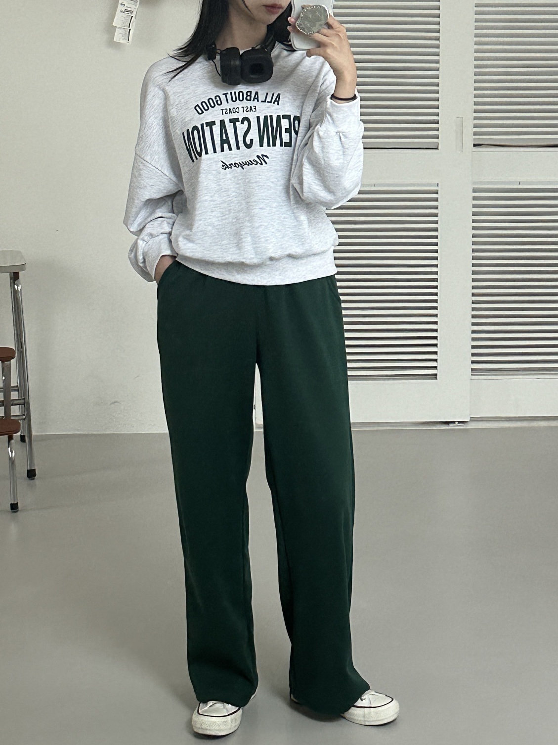 PENN STATIONロゴスウェット&ドロストパンツSET | 詳細画像9