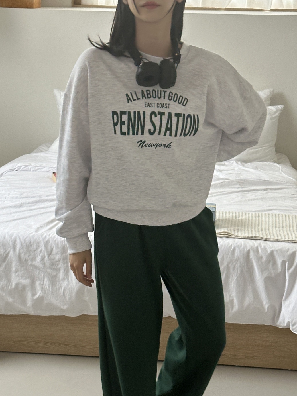 PENN STATIONロゴスウェット&ドロストパンツSET | 詳細画像4