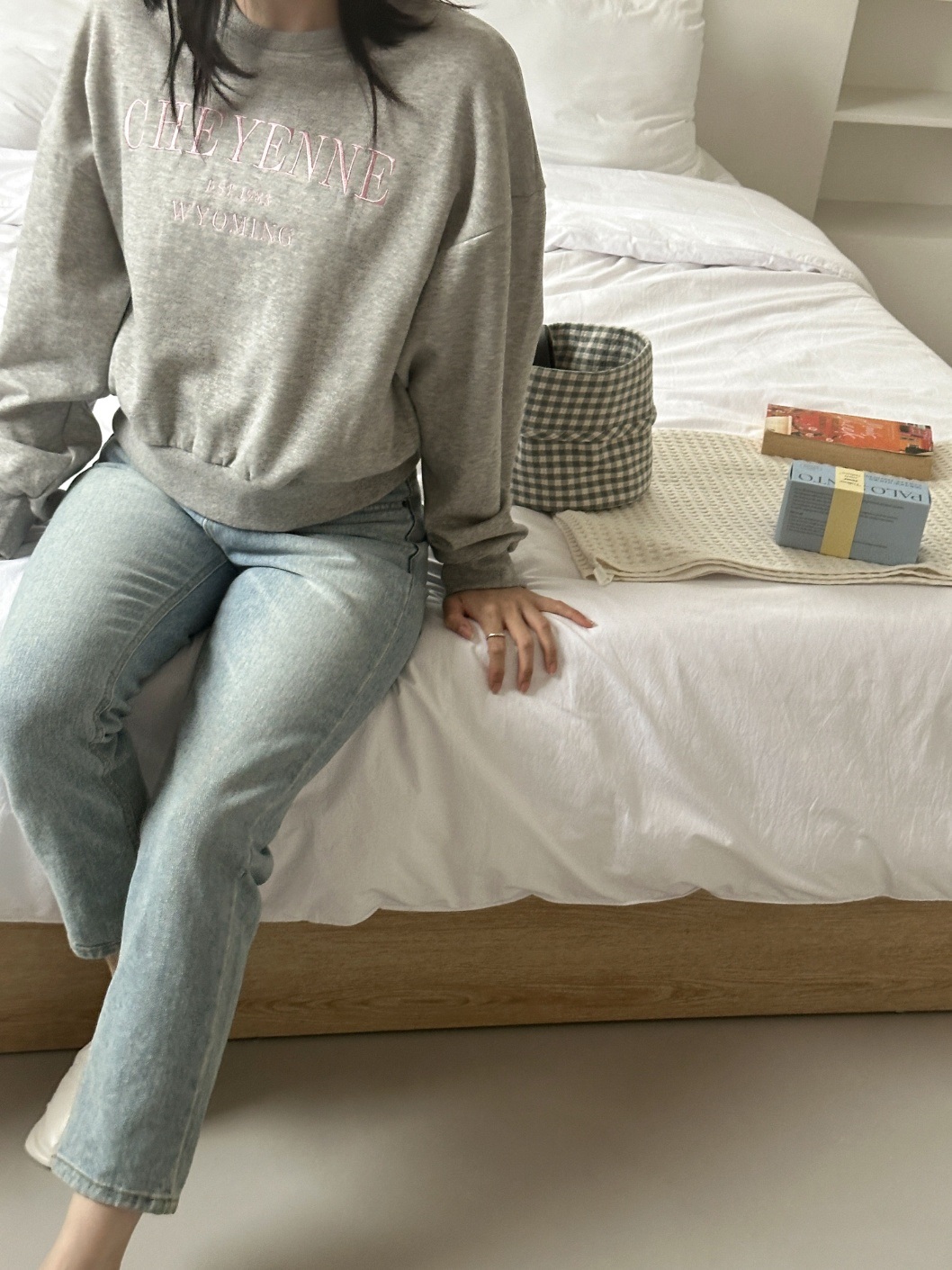 CHEYENNE刺繍ショートスウェット | 詳細画像6