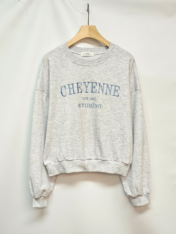 CHEYENNE刺繍ショートスウェット | 詳細画像14