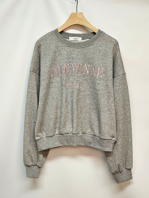 CHEYENNE刺繍ショートスウェット | 詳細画像15