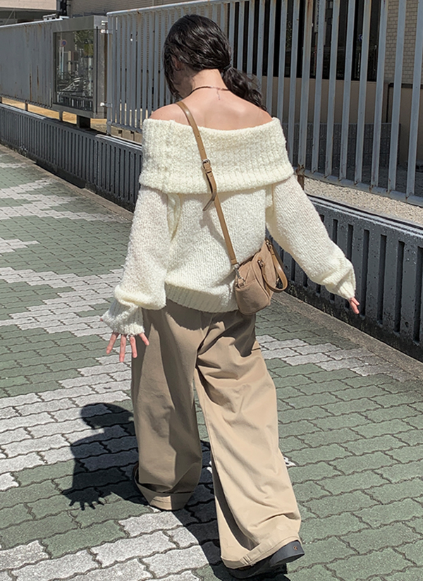 ドロストコットンワイドパンツ | レディースファッション通販 - DHOLIC