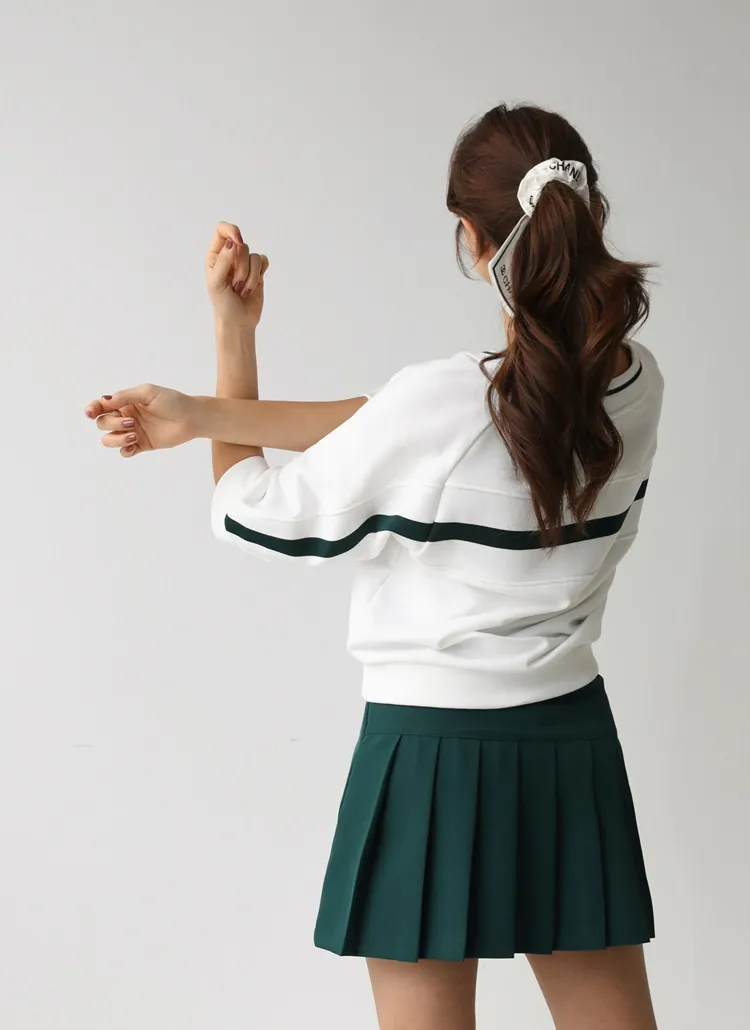 プリーツヘムミニスカートパンツ | pippin | 詳細画像1